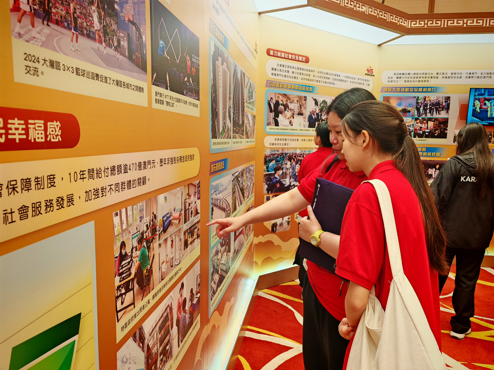 Students share their views with each other